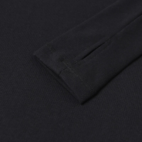 Комплект женский (фуфайка, кальсоны) термо, цвет чёрный, р-р 50