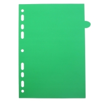 Разделитель листов A5 (210 x 165 мм) цветовой, 12 листов, "deVENTE. Pastel" полипропилен 140 мкм, индивидуальная упаковка