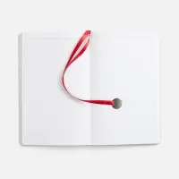 Ежедневник Waltz, недатированный, красный