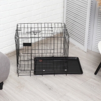 Клетка для собак 61 х 42 х 50 см, чёрная