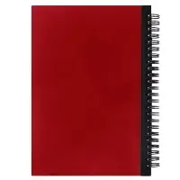 Ежедневник Notera Maxi, недатированный, красный