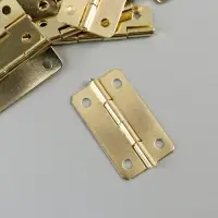 Петля для шкатулки с закругленными углами набор 30 шт 1,6х3 см