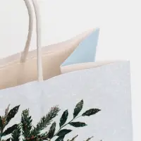 Пакет подарочный крафтовый &laquo;Рябина&raquo;, 25 х 22 х 12 см