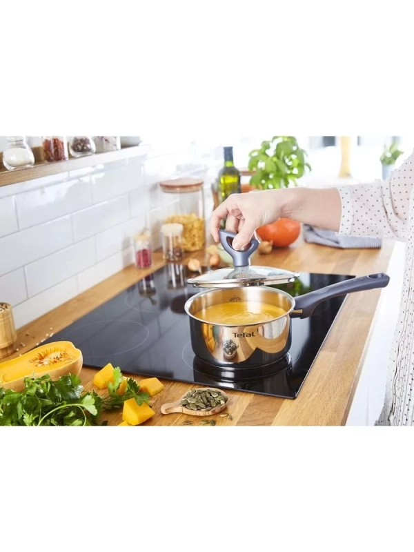 Ковш с крышкой Daily Cook G7122255, 16 см, 1.5 л