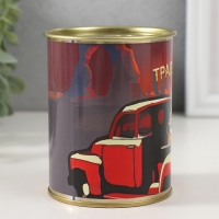 Подарочные носки в банке &laquo;Традиционные&raquo;, (внутри носки мужские, цвет чёрный)