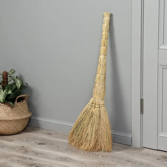 Веник 4-х лучевой &laquo;Сорго&raquo;, усиленный, 600 гр, 100 см