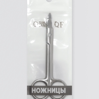 Ножницы педикюр прямые 8*20мм/11,8*5см серебр зип пакет QF Ножницы педикюр прямые 8*20мм/11,8*5см серебр зип пакет QF