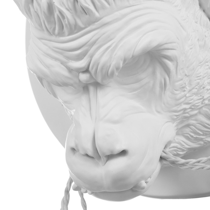 Бра "Горилла" 3хЕ27 40Вт белый 51,5х51,5х32см