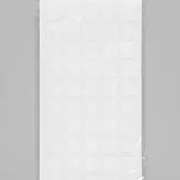 Стикеры эпоксидные прозрачные заготовки 3D 50 шт 3 х 3 см