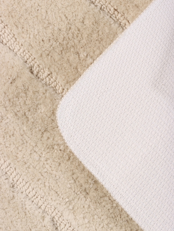 Коврик Savanna, 40&times;60 см, ворс 2 см, микрофибра, бежевый