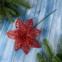 Цветы искусственные &laquo;Перелив&raquo;, большой резной, 14&times;20 см, МИКС