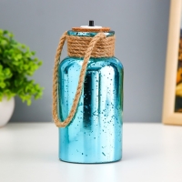 Ночник "Ласси" LED от батареек синий 8х8х17 см RISALUX Ночник "Ласси" LED от батареек синий 8х8х17 см RISALUX