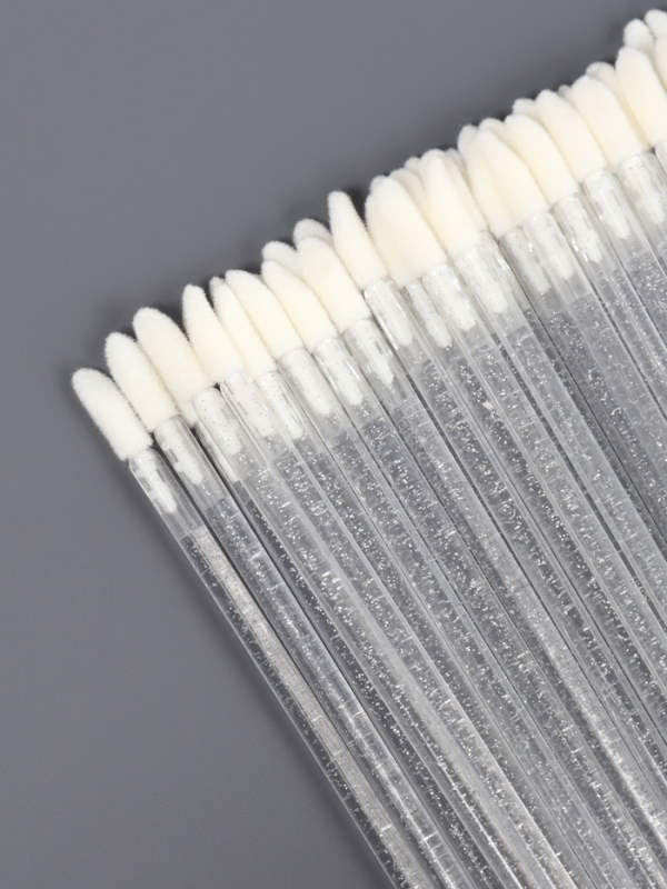 Аппликаторы для помады и блеска, набор - 50 шт, 9 см, цвет белый Аппликаторы для помады и блеска, набор - 50 шт, 9 см, цвет белый