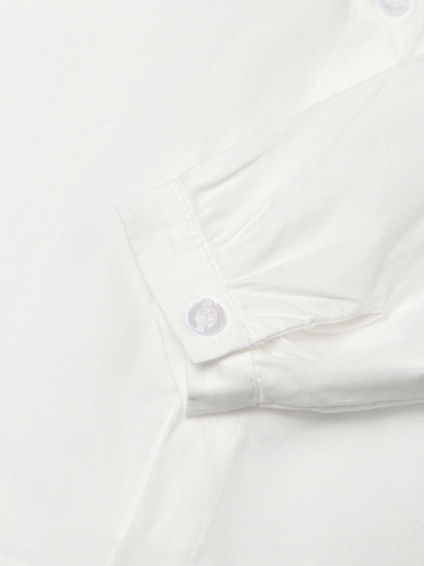 Рубашка для девочки Крошка Я, р. 80-86 см, белый