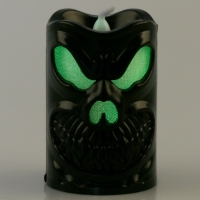 Хэллоуин. Свеча светодиодная «Привидение», цвет МИКС Хэллоуин. Свеча светодиодная «Привидение», цвет МИКС