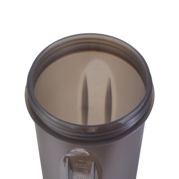 Шейкер "Мастер К" Best  спортивный для коктейлей, 500 мл, с поильником, 19.5х10 см, чёрный