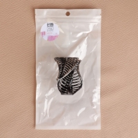 Подхват для штор «Листья», d = 7 × 6 см, цвет чёрный Подхват для штор «Листья», d = 7 × 6 см, цвет чёрный