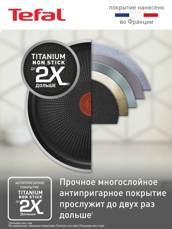 Набор сковород Daily Expert 22 24 см, Франция