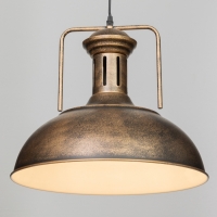 Светильник William 1х40Вт Е27 пр-1м золото/черный 40х40х35см