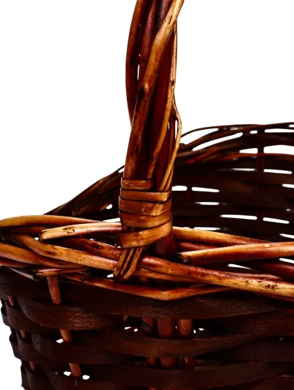 Набор корзин 3 шт, 41х31х12, 35х28х11, 31&times;23&times;9 см, лоза белый