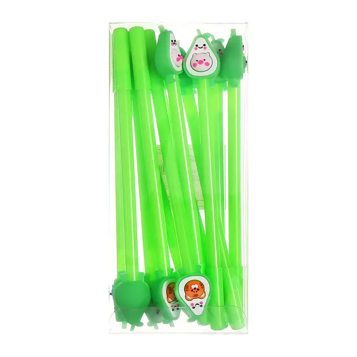 Ручка - прикол гелевая &laquo;Авокадо&raquo; МИКС