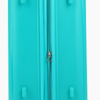 Чемодан 28", PP, 49*30*76, отд на молнии, код замок, 4 колеса, зеленый