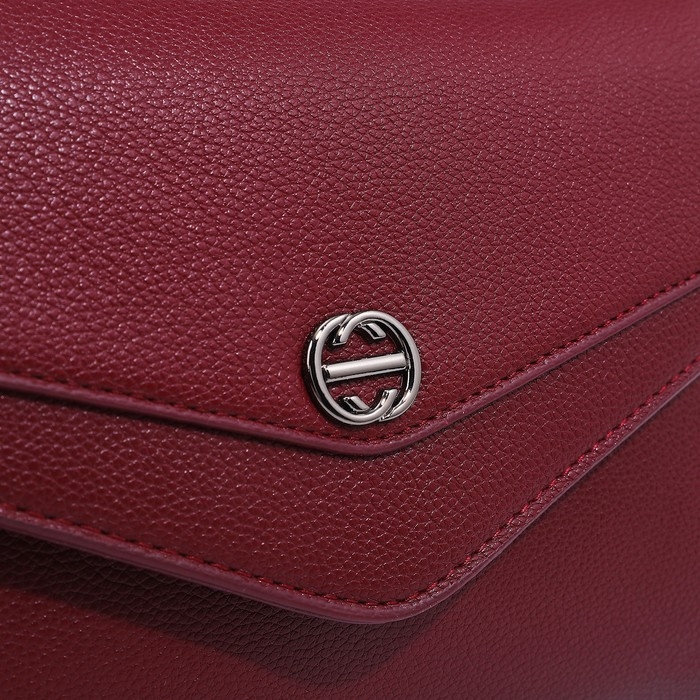 Сумка-мессенджер на магните, цвет бордовый Сумка-мессенджер на магните, цвет бордовый