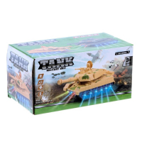 Танк &laquo;Победа&raquo;, работает от батареек, свет и звук, цвета МИКС