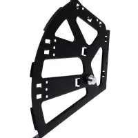 Механизм для обувницы полок CAPPIO, 3-х ярусная, до 13 мм, металл, черный