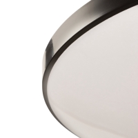 Светильник "Минимал" круг LED 42Вт 6500К (быстросъемный механизм) черный 37х37х4,5см