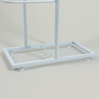 Подставка для цветов Greengo, 6 полок, 44 &times; 22 &times; 105 см, напольная, металл, белая