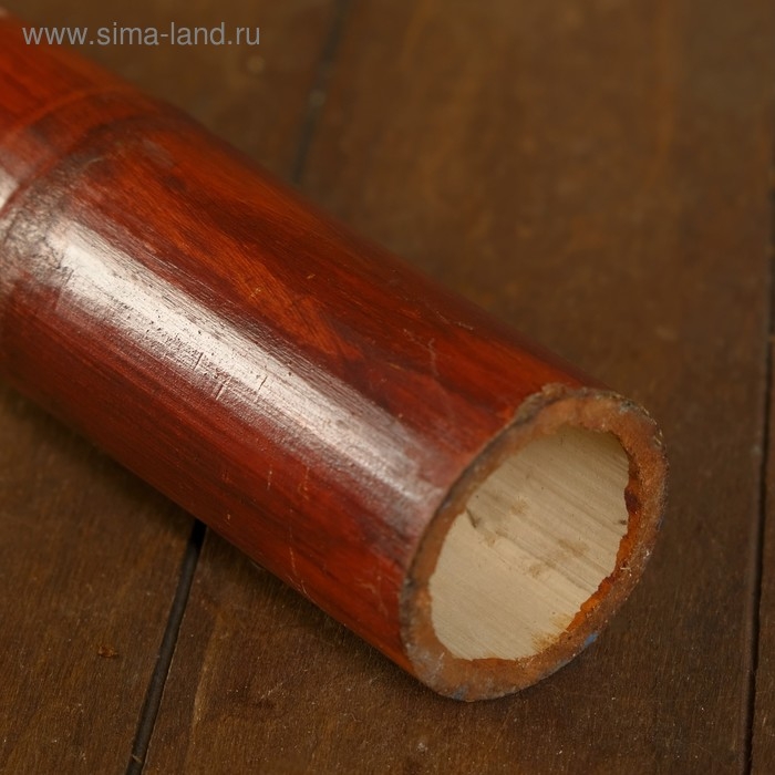 Сувенирный музыкальный инструмент "Диджериду" 120х6х6 см микс