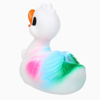 Резиновая игрушка для ванны Крошка Я &laquo;Лебедь&raquo;, 8 см, с пищалкой