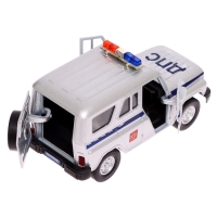 Игровой набор &laquo;Гараж полицейского участка с УАЗ Хантер&raquo;, 22 см, ворота, световые и звуковые эффекты