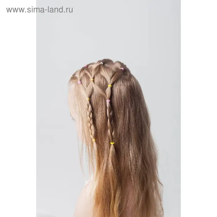 Резинки для афрокосичек, набор 80 шт., &plusmn;5 шт.