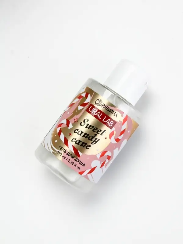 Гель для душа, 110 мл, Sweet candy cane, аромат карамель, URAL LAB