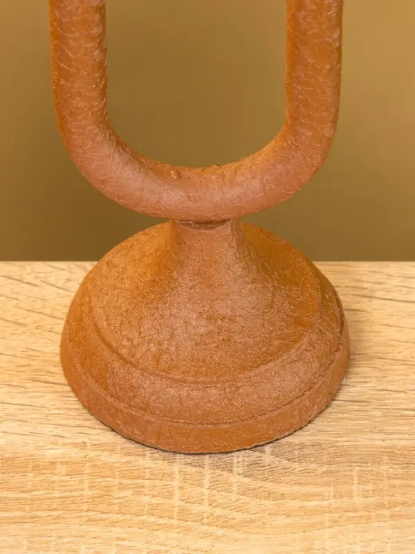 Подсвечник на 1 свечу "Бисквит" 8,5х,8,5х26 см