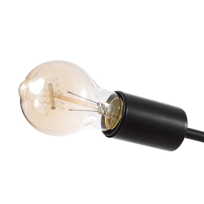 Люстра потолочная Люстра потолочная "Орион" 8х60Вт Е27 Цвет: Черный