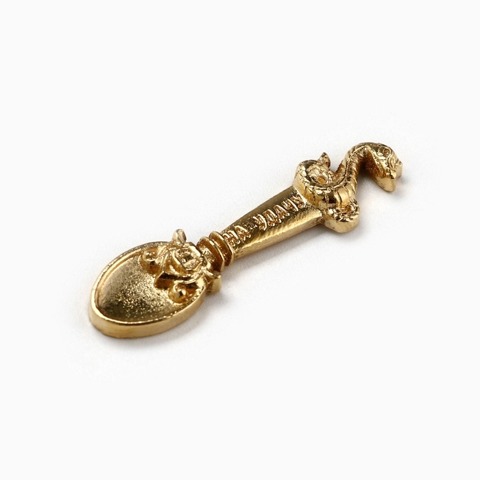 Ложка загребушка новогодняя &laquo;Принесёт богатство&raquo;, 4 х 1 см