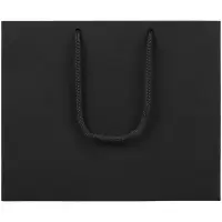 Пакет бумажный Ample Plus S, черный