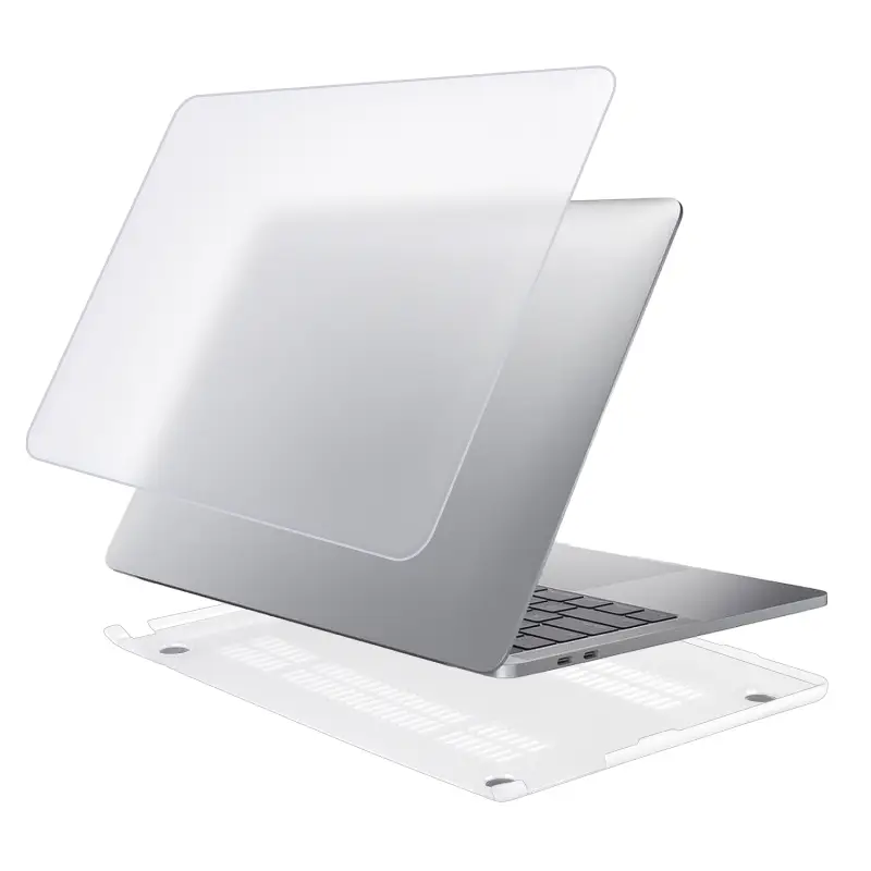 Чехол Mbook Air 15 (2025/2024/2023) матовый прозрачный (A2941 M2/A3114 M3/A3241 M4)
