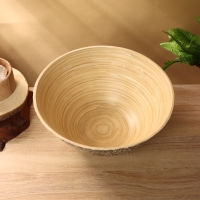 Салатник 29х29х13,5 см, бамбук