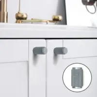 Ручка-кнопка CAPPIO PK331, d=28 мм, цвет графит