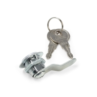 Замок почтовый ТУНДРА LC4, 17х16х50 мм, 2 английских ключа, хром Замок почтовый ТУНДРА LC4, 17х16х50 мм, 2 английских ключа, хром