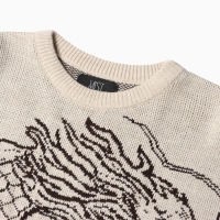 Джемпер женский MIST "Dragon", бежевый, onesize (44-48) Джемпер женский MIST "Dragon", бежевый, onesize (44-48)