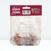 Гладиолус крупноцветковый &laquo;Магма&raquo;, луковица в пакете с перфорацией, р-р 12/14, 5 шт.