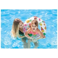 Круг для плавания &laquo;Яркий&raquo;, d=61 см, от 6-10 лет, цвет МИКС, 59241NP INTEX