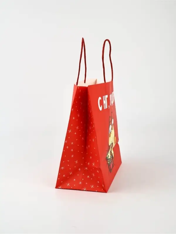 Набор пакетов крафтовых &laquo;Новогодний праздник&raquo;