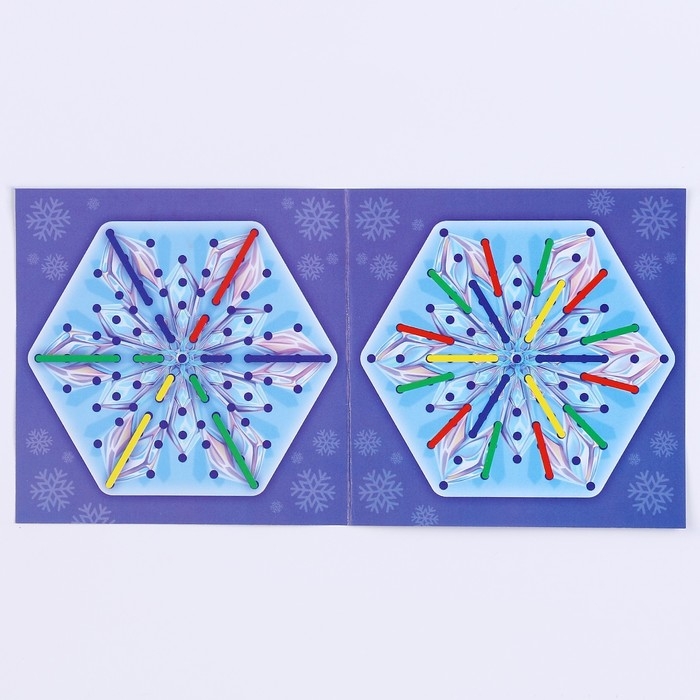 Шнуровка &laquo;Новый год! Снежинка&raquo;