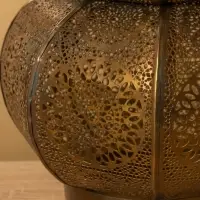 Подсвечник фонарь "Сокровища" железо 23х23х37,5 см